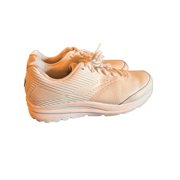 Brooks Women's Addiction Walker 2 Walking Shoe - White/White - 9.5 Wide - Picture 9 of 12